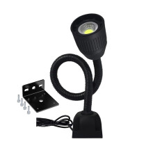 LED Workshop Working Lamp 3/5W Power 50 Cm Magnetic Base For Workbench Lathe Drill Press Brightness