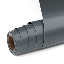 Vinyl Film Plotter Matte Grey SelfAdhesive 12 x 15 ft Roll For Craft Cutters