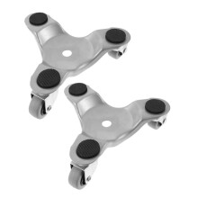 Furniture Mover Tool 2 Pack Heavy Duty Furniture Dollies For Moving Hardwood Floors Carbon Steel