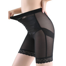 Slip modellante postpartum a vita alta nera, pantaloni contenitivi addominali M