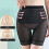 Culotte de compression post-partum à taille haute noire, modèle M 8