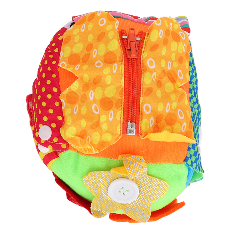 Soft Development Toy For Babies And Elderly, Sensory Play Cube With Animal Sounds And Tactile Development Features For Interactive Sensory Developmen