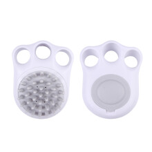 Kitten/Dog Pet Bath Brush Grooming Shower Brush Pet-Gray