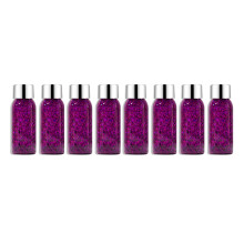 Glitzergel mit gesunden und sicheren Inhaltsstoffen, vielseitig einsetzbar und schnelltrocknend, für jeden Hauttyp geeignet, selbstklebend und