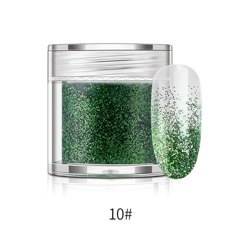 Berry Blue Glitter, Sequin Nail Dipping Powder For Professional Salon Use, Home Use, Brilliant Eye Makeup Finish, 10G, Dip Powder Glitter, Odor Free,