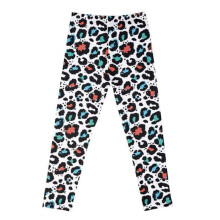 Girls Dance Tights for Kids Performance Wear, Workout Pants with Elastic Waist and Stretchy Pants Fabric, Soft and Breathable Leggings with Cartoon