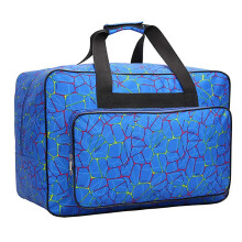 Large Capacity Sewing Machine Bag with Accessories Pockets, Dustproof Carrying Case, Blue Large