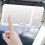 LED Car Vanity Mirror with Lights, 3X Magnification, Touch Brightness Control, Easy Clip Sun Visor 2