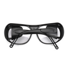 Schweißerschutzbrille gegen Beschlagen, UV-beständig, wasserdicht, Schutzbrille schwarz mit Glas