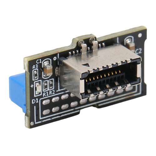 USB 3.0 Intern forlængerkabel Type E til 20-bens header-konverter Vendbart design Anti-interferensfunktioner Vertikal montering Pladsbesparende Høj 2