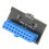 Adaptateur KeyA 20 broches Type-E vers 19 broches USB 3.0 26x14mm 12