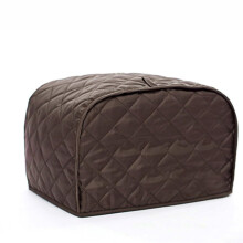 Toaster Dust Cover For Standard 2Slice And 4Slice Toasters Brown Large