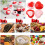 Mini Ceramic HeartShaped Urns For Cremation Keepsake Red Color Small Size 2