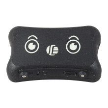 Tragbarer GPS-Tracker für Haustiere & Fahrzeuge, 6x3,4x1,9 cm, Schwarz