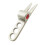 Golf Ball Fork Pivot Divot  Tool 1 Piece Silver Durable Compatible With Divot Tools 1