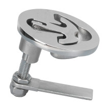 316 Stainless Steel Boat Hatch Latch | 6.1cm Turning Lift Handle
