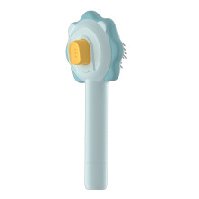 Peigne pour animaux de compagnie, brosse à-Peigne lion bleu