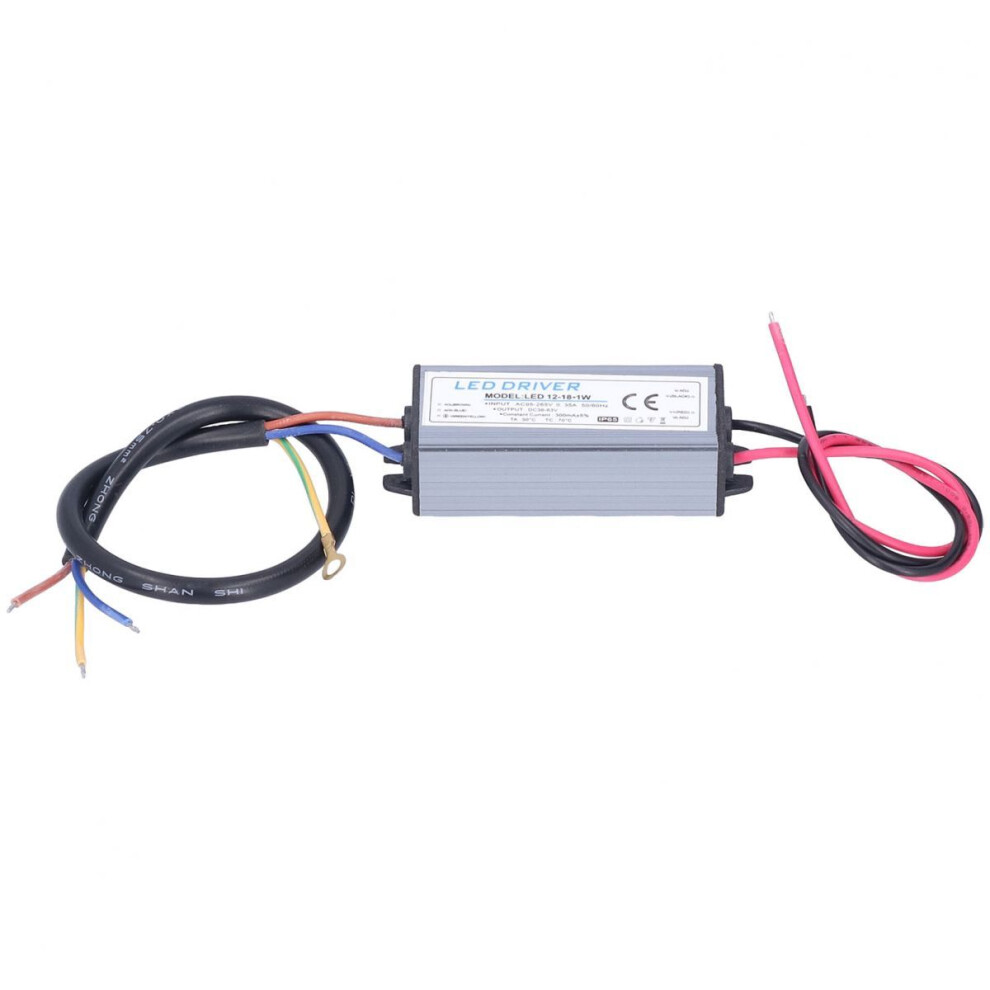 Waterproof Led Driver, Compact Low Voltage Transformer For Outdoor Led Lighting, Safety Features Including Short Circuit Protection, Converts Ac95-265 9301476195131