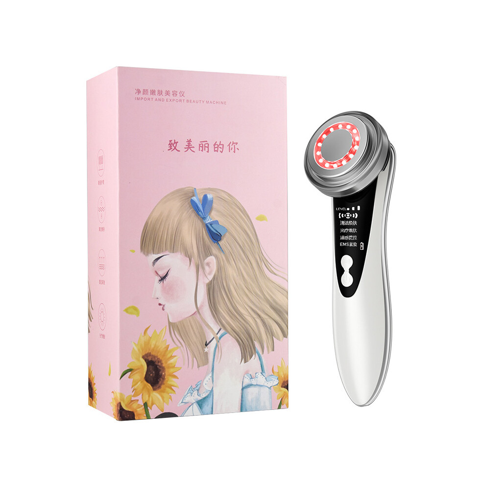 Red/Light Revolutionary Facial Massager For Skin Care, Therapy & Facial Massager For Anti-Aging, Lifting & Tightening Sagging Skin, Portable