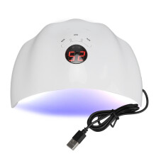 Lampe UV LED à séchage rapide pour ongles avec capteur infrarouge intelligent et minuterie. Outil de séchage pour vernis gel, léger, durable et