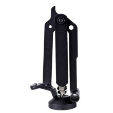 Motorcycle Jack for Lift and Maintenance, Side Stand with Foldable Design Portable Wheel Support Stable Swingarm Lift Durable Non Skid Rubber Base