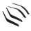 Matte Black Door Armrest Handle Trims for X1 E84  4pcs Set 5