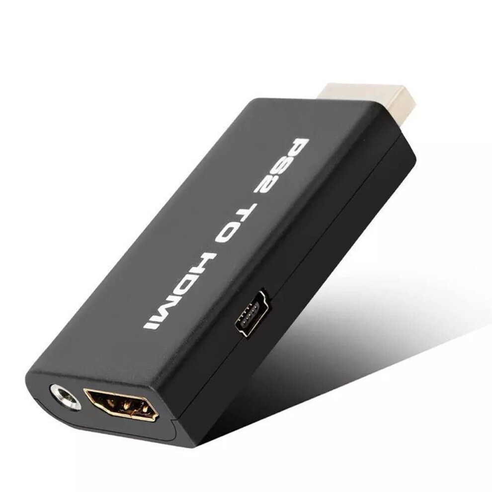 Ps2 To Hdmi Video Converter Adapter, Hdmi Audio Output With Advanced Signal Processing For High Definition Gaming Experience, Full Digital Hdmi 9448196818992