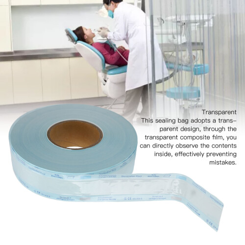 Bolsa plástica con autocierre 2.2x7.9in para uso dental 1