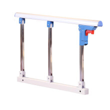 Bed Rail for Adults and Children Foldable Stainless Steel Safety Guard with Gap Design