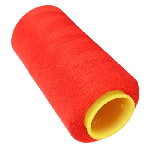 Maßschneider- & Kunstfaser-Polyester-Garn 3000 Yards Handnähschnur Rot