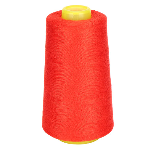 Maßschneider- & Kunstfaser-Polyester-Garn 3000 Yards Handnähschnur Rot 1