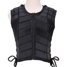 Horse Riding Safety Vest Lightweight Portable Equestrian Vest For Riding Adjustable Fit Unisex