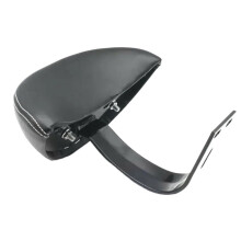 Motorcycle Passenger Backrest Cushion Pad with Luggage Rack for Enhanced Ride Comfort