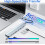 8 in 2 USB C Hub Multiport Adapter with 5Gbps USB 3.0, SD TF Reader, Audio for MacBook Pro 2