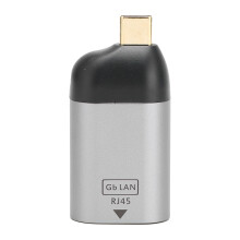 Adaptér Gigabit Ethernet z USB C na RJ45, rýchly internetový sieťový port, konvertor pre MacBook Surface Pro, iPad Pro, ultra spoľahlivé
