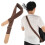 Ukulele Strap Cotton Linen Adjustable Belt with End Button and Buckle Coffee 5
