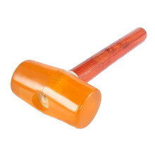 Multi Functional Rubber Hammer Model 750 Fiberglass Handle For Woodworking Floor Tile Installation Rubber Mallet Manual Tool