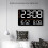 Moderne wekker met afstandsbediening, groot LED-display, 2
