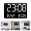 LED-Digitalwecker, großes Display, Hygrometer, 2