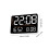LED-Digitalwecker, großes Display, Hygrometer, 3