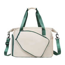 Générique Waterproof Carry Bag with Bottle Holder, Shoe Compartment for Badminton, Rackets, and Sports Equipment