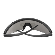 Lunettes de sécurité de tir avec anti-buée, monture myope pour ski et randonnée – Noir
