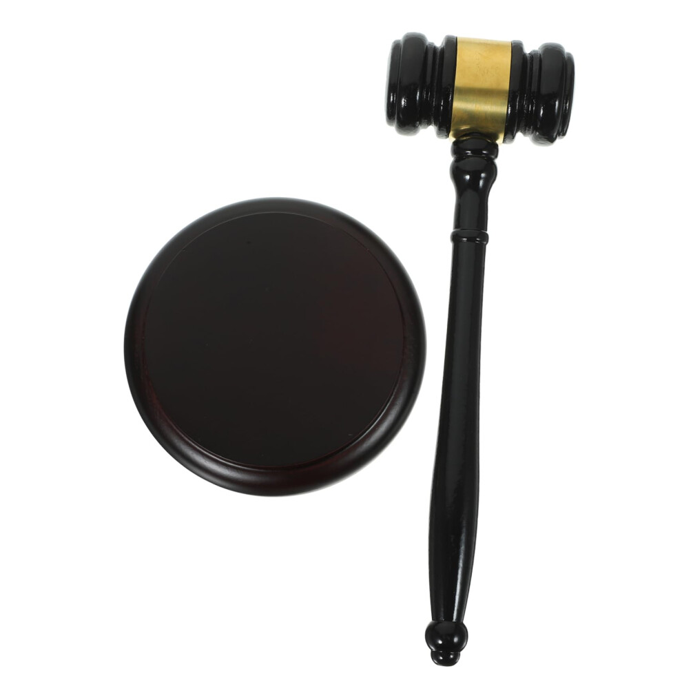 Wooden Gavel Hammer For Auction And Courtroom Use, Judge Gavel, Lawyer Gavel, Hardwood Handle 9199774419468