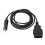 ECU Memory Saver Connector OBD2 Emergency Power Supply, 24V, 3m 3