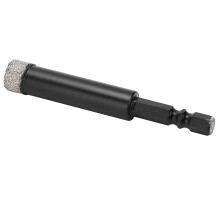 Diamond Core Hole Saw Drill Bit 12mm Hex Handle Dry Drilling Accessories