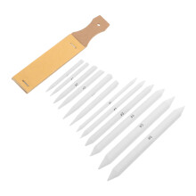Drawing Blending Stumps Set With Sandpaper Board For Pencil And Charcoal Sketches Portable Professional Art Tools