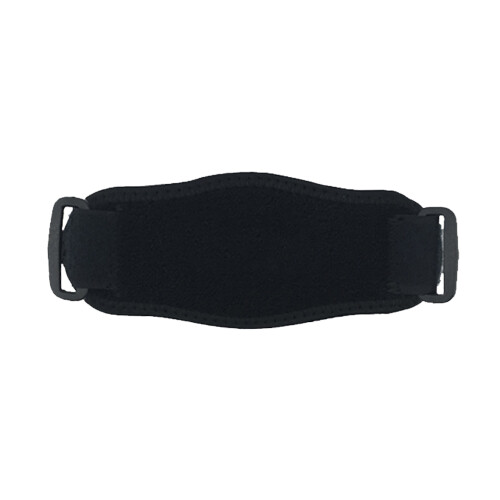 Tutore per gomito con cuscinetto di compressione, supporto con cuscinetto in silicone per epicondilite, sollievo dal dolore e supporto ottimale con