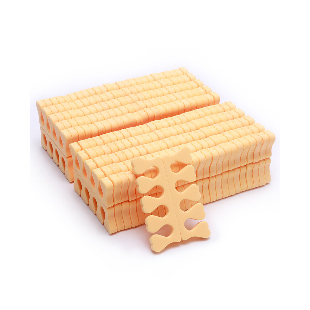 Manicure Polish Precision Tool, Finger Dividers with Soft Sponge Material for Nail Art and Pedicure Applications, Toe Separators Reusable and Washabl