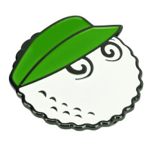 Embase de marquage de balle de golf compacte et légère avec clip pour une utilisation facile