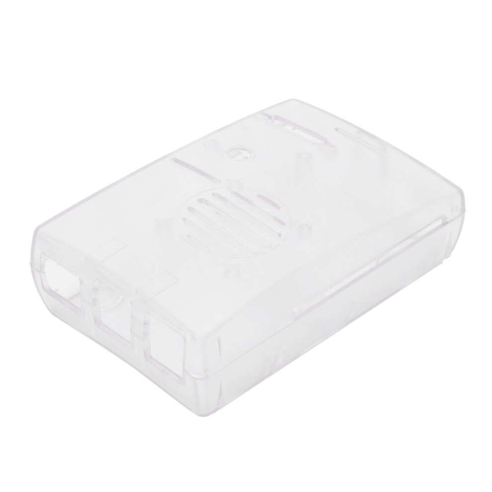 Raspberry Pi 3B 3B+ Abs Shell Case With 3007 Heat Sink & Fan Transparent 8711378114108